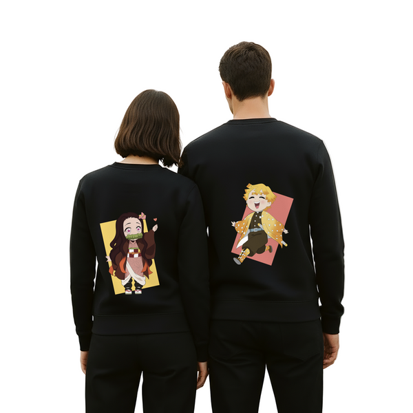 Zenitsu Nezuko Couple Sweatshirt