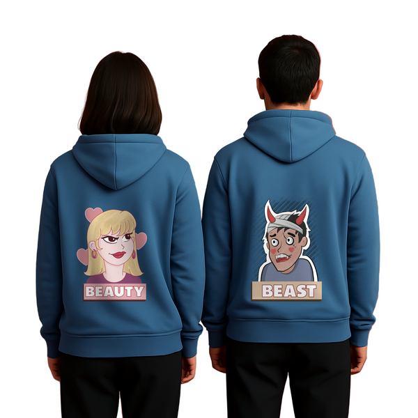 Beauty and the Beast Couple Hoodie
