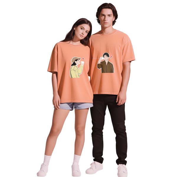 Incoming You Oversized Couple Tee