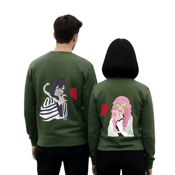 Obnai Mitsuri Couple Sweatshirt