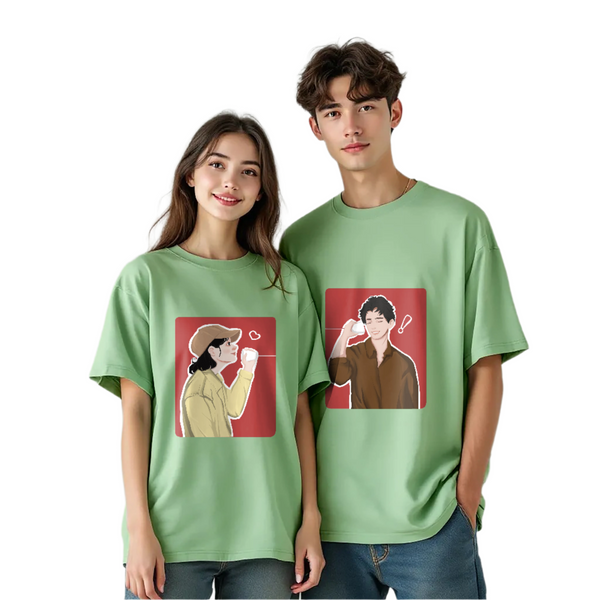 Incoming You Oversized Couple Tee