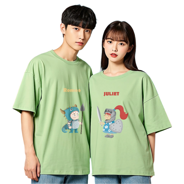 Romeo Juliet Oversized Couple Tee
