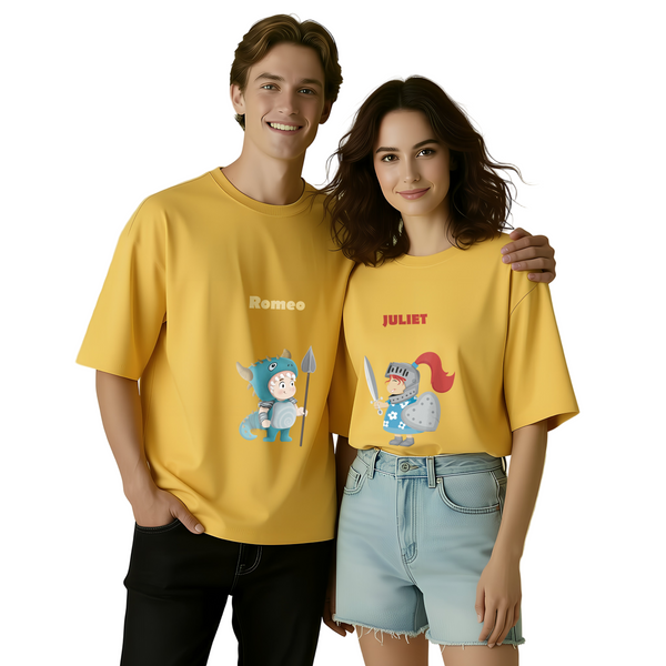 Romeo and Juliet Oversized Couple Tee