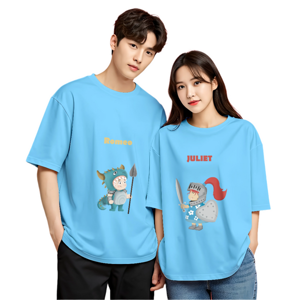 Romeo Juliet Oversized Couple Tee