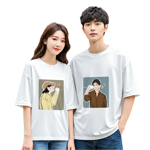 Incoming You Oversized Couple Tee