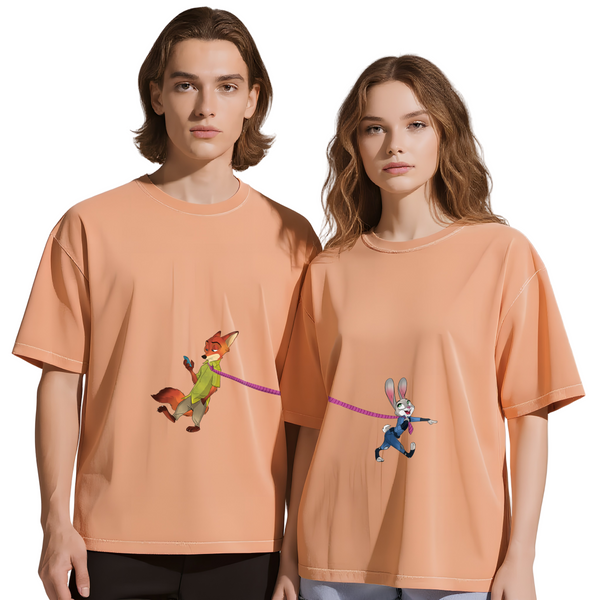 Zootopia Oversized Couple Tee